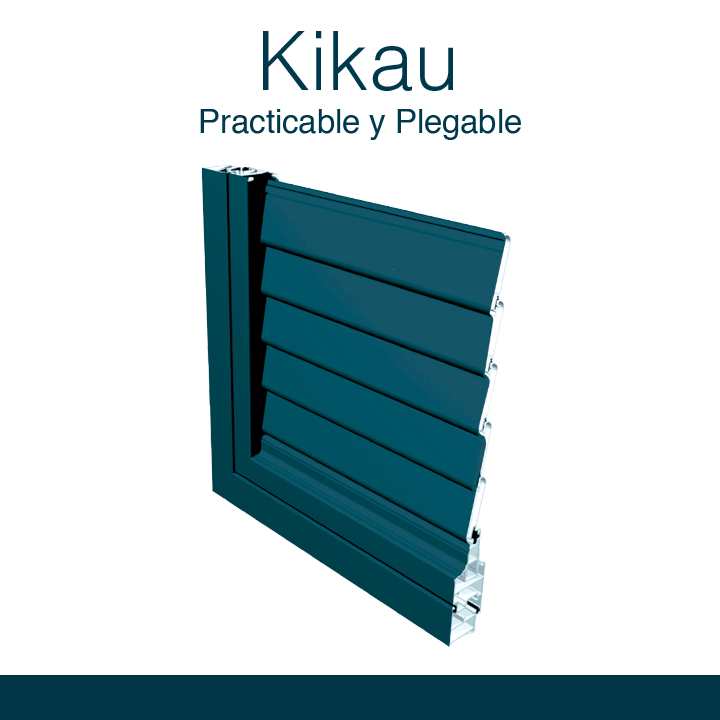 Serie kikau practicable y plegable