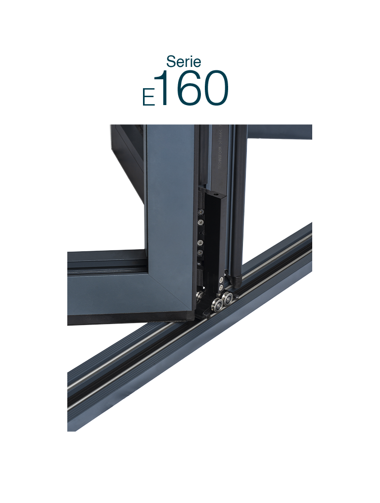 EXTRUAL SISTEMA PUERTA PLEGABLE E-160